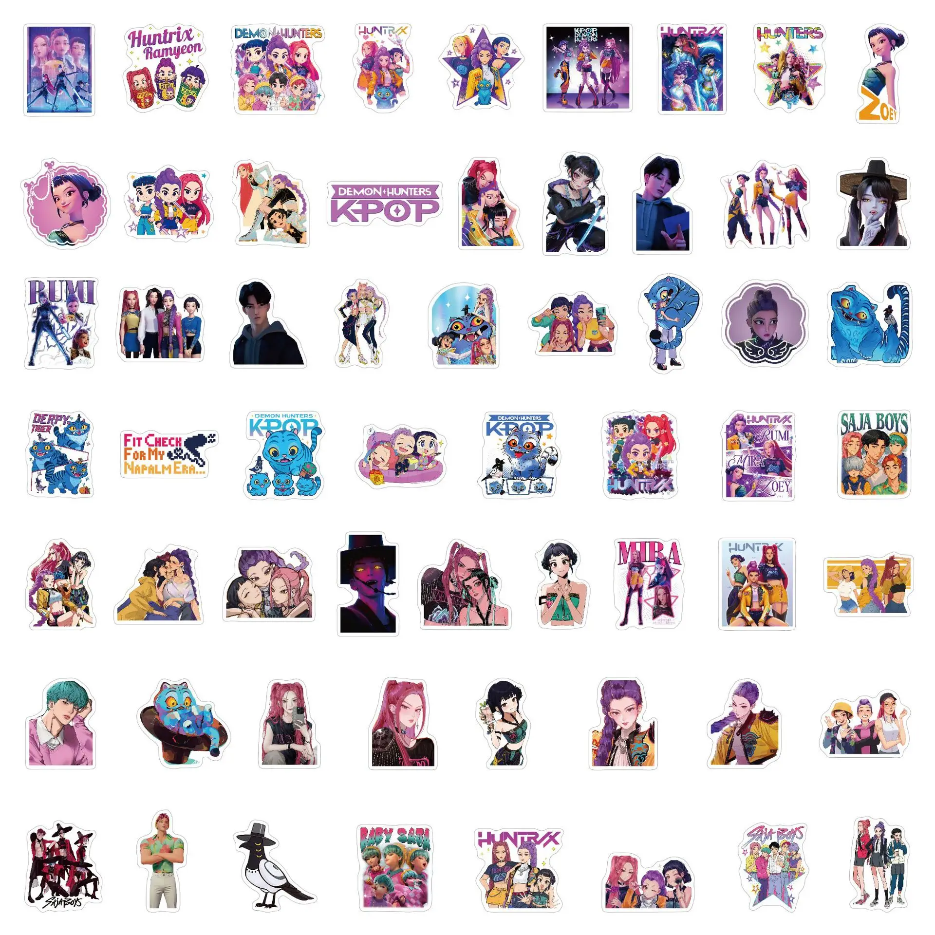 60Pcs Anime Girls Lumi Mila Zo - Skateboard recension och pris