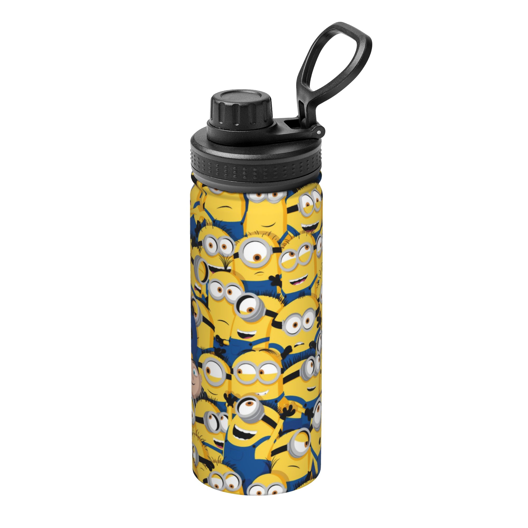 Cartoon M-Minions 18OZ Sports  - Sports Water Bottle Insulated recension och pris