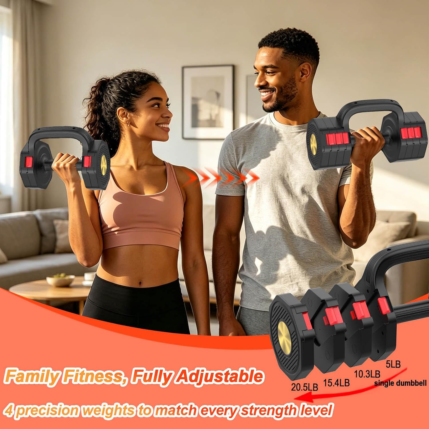 Adjustable Dumbbell Set 5-20.5 - Dumbbell Set recension och pris